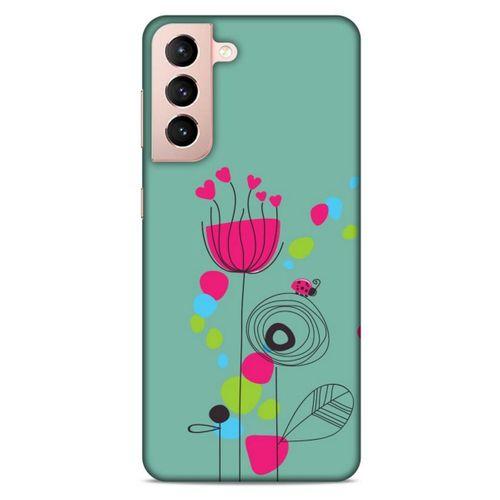 Lopard Samsung Galaxy S21 Uyumlu Kılıf Botanix (100) Shockproof Kılıf