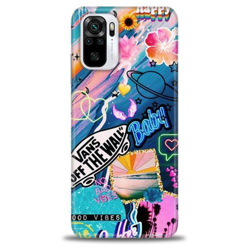 Xiaomi Redmi Note 10 Kılıf HD Baskılı Kılıf - Baby + Tam Ekran Koruyucu