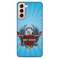 Samsung Galaxy S21 Uyumlu Kılıf Motorsiklet (1) Kılıfı Harley Davidson