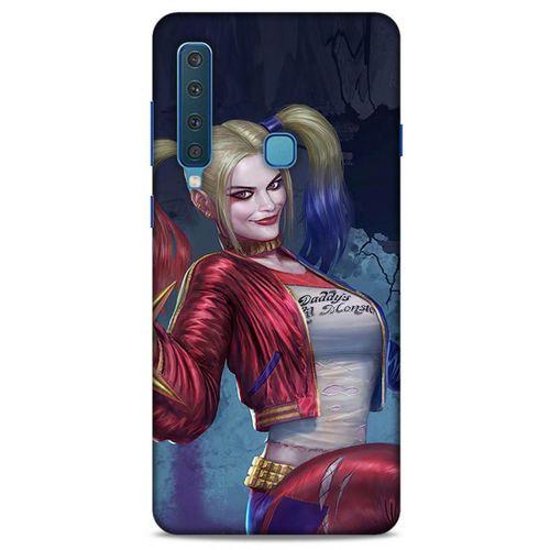 Samsung Galaxy A9 2018 Uyumlu Kılıf Harley Quinn (9) Kılıf Gri