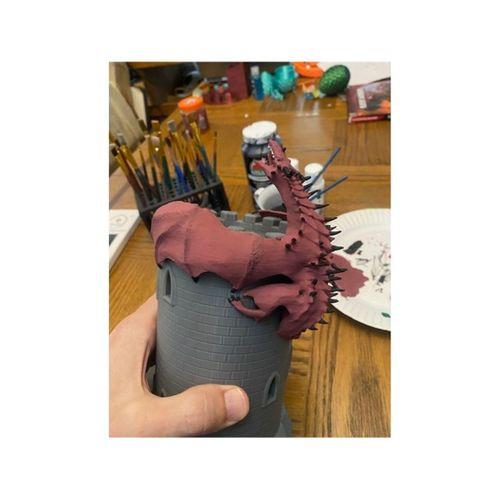 Zar Kulesi Dragon S Kalesi (Bu ürün Sadece Plastik parçadır - Almadan Önce Soru Sorabilirsiniz)