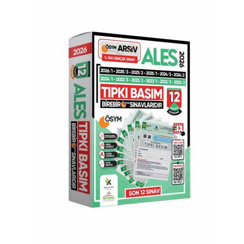 2026 ALES ÖSYM Tıpkı Basım Çıkmış Soru 12li Deneme Paketi PDF/Video Çözümlü Türkiye Geneli