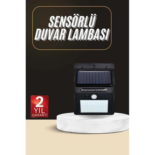 Solar Dekoratif Lambası Sensörlü Led Işık Bahçe Aydınlatma