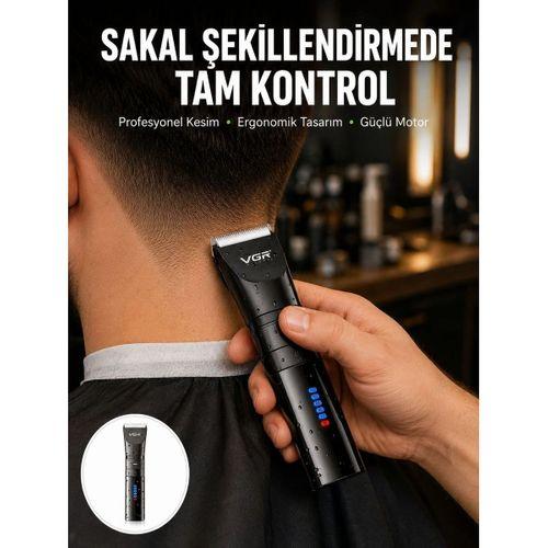 Tıraş Makinesi – Dijital Ekranlı, Ipx7 Su Geçirmez, Titanyum Bıçaklı Yeni Nesil