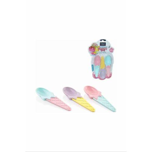 Karnaval Dondurma Kaşığı 3 Adet ROYALEKS-L716