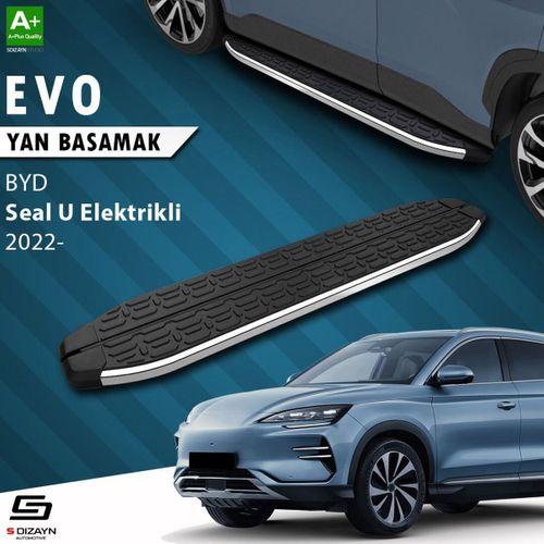 S-Dizayn BYD Seal U Elektrikli Evo Krom Yan Basamak 193 Cm 2022 Üzeri A+ Kalite