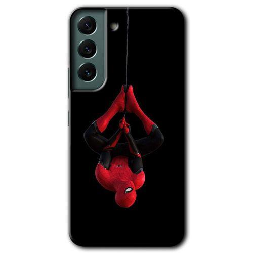 Galaxy S22 Plus Kılıf HD Desen Baskılı Arka Kapak - Örümcek Adam + Kırılmaz Cam