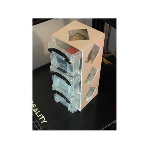 Gerçekten Kullanışlı Kutular 0.14L Kutu Organizatörü (Bu ürün Sadece Plastik parçadır - Almadan Önce Soru Sorabilirsiniz)