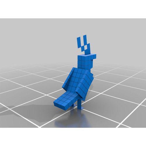 Minecraft Papağan (Bu ürün Sadece Plastik parçadır - Almadan Önce Soru Sorabilirsiniz)