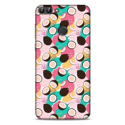 Frutix Hindistan Cevizi 01 Huawei Psmart Kılıf Desenli Silikon