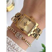 Daniel Klein Çelik Kordon 30 Metre Suya Dayanıklı Özel Tasarım Kadın Kol Saat+Bileklik VS.BLKT.0725