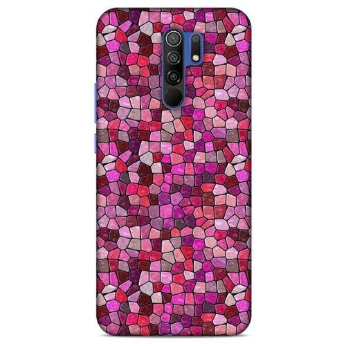 Xiaomi Redmi 9 Uyumlu Kılıf Pembe Delisi (16) Kalın Kılıf Suluboya
