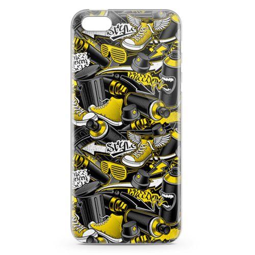 Apple iPhone SE Kılıf Converse Freedom Arka Kapak Koruma Desenli Full Koruyucu