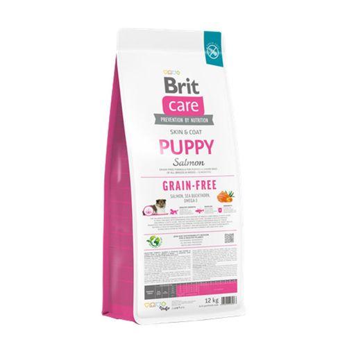 Brit Care Deri Ve Tüy Hassasiyeti Olan Yavru Köpekler İçin, Tahılsız, Somonlu Kuru Mama 12 kg