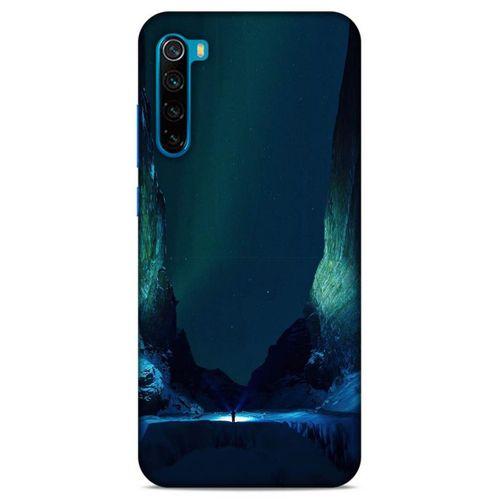 Lopard Xiaomi Redmi Note 8T Uyumlu Kılıf Gece'S (13) Silikon Kap Yeşil