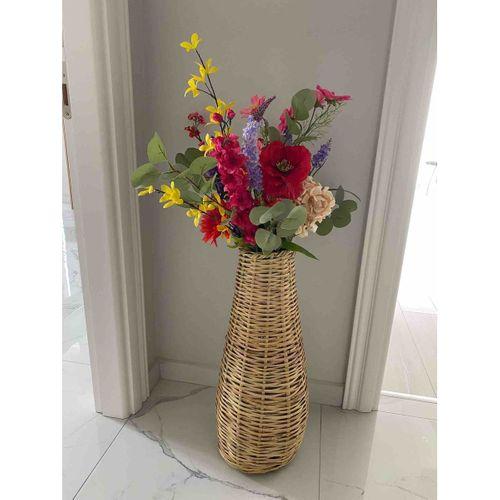 özgazi Hasır Vazo Pampas Vazosu Çin Vazosu Çiçeklik