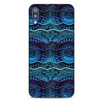 Samsung Galaxy M10 Kılıf Baskılı Özel Seri Taşlı (37) Silicone Cover