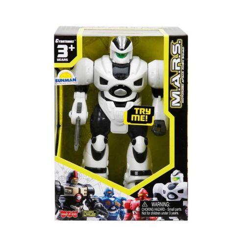 Çocuk M.A.R.S. Sesli ve Işıklı Yürüyen Robot 18 cm.