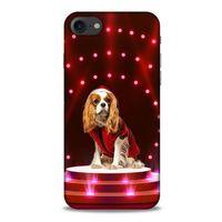 Apple Iphone 8 Kılıf Köpek Kıyafetleri (38) Neo Hybrid Kılıf King Charles Yelek