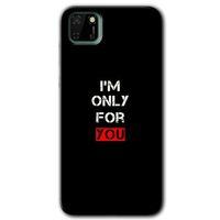 MRCİLETİSİM Huawei Y5P Kılıf HD Desen Baskılı Arka Kapak + Temperli Cam - For You