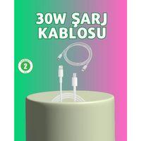 Orijinal Kalite 30w Type-c Lightning Hızlı Şarj Kablosu – 1.2m Dayanıklı