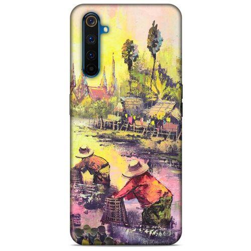 Cityx (14) Oppo Realme 6 Kılıf Silikon Kapak Desenli
