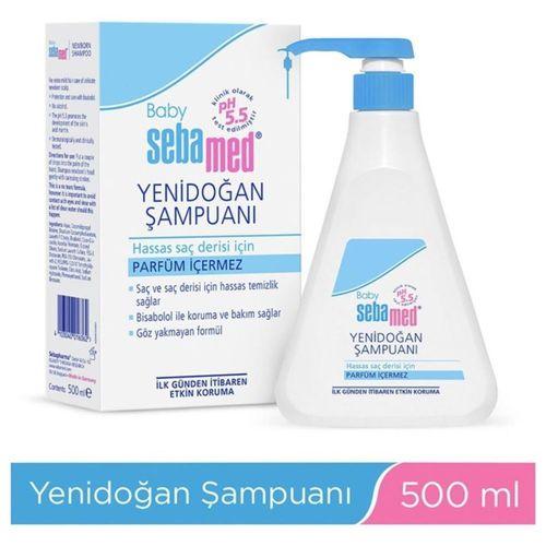 Sebamed Baby pH 5.5 Bisabolol İçerikli Koruma ve Bakım Sağlayan Yenidoğan Bebek Şampuanı 500 ml