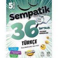 5. Sınıf Türkçe Sempatik 36 Haftalık Kazanım Denemeleri Ünlüler Karması