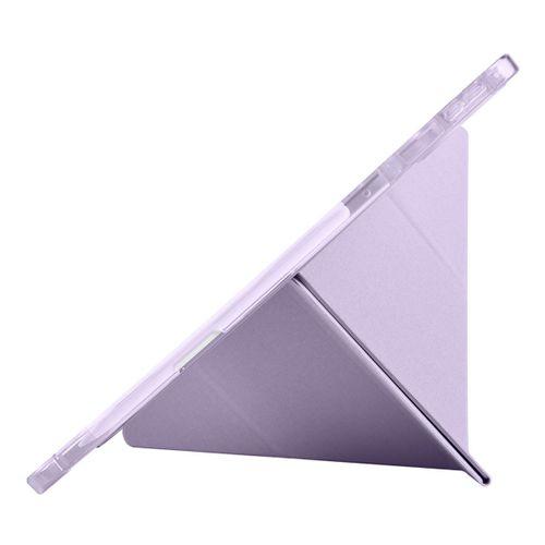 Lenovo Idea Tab Pro 12.7 TB-373FU Kılıf Zore Tri Folding Kalem Bölmeli Standlı Kılıf