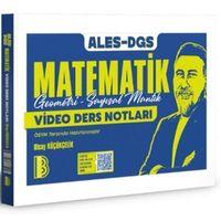 2026 ALES DGS Matematik Video Ders Notları Benim Hocam Yayınları