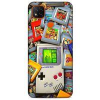 Retro (50) Desen Shockproof Kılıf Renkli Xiaomi Redmi 9C Kılıf