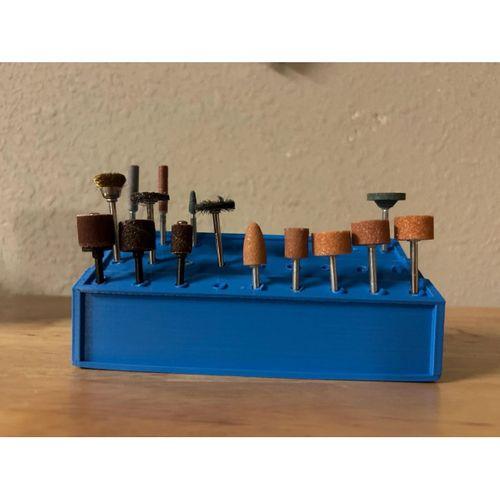 Dremel Uç Standı Alet Düzenleyici 3D Baskı (Bu ürün Sadece Plastik parçadır - Almadan Önce Soru Sorabilirsiniz)