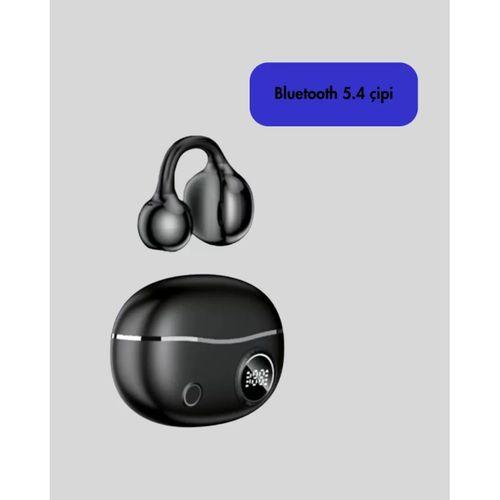 Bluetooth 5.4 Kablosuz Kulaklık – Açık Kulak Güvenli Tasarım Ve Hızlı Şarj Özelliği