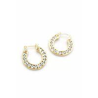 Halka Nazar Küpe - Altın