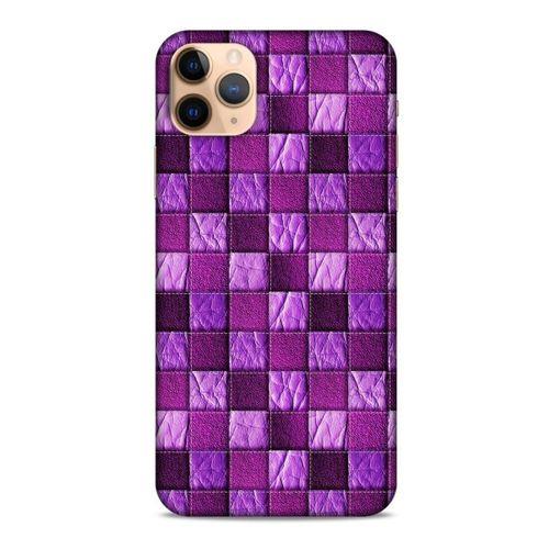 Apple Iphone 11 Pro Kılıf Patchwork (5) Koruma Kabı Fuşya