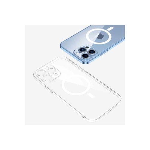 Iphone 13 Pro Max Kılıf Kamera Lens Korumalı Magsafe Destekli Şeffaf Darbe Emici Sert Kapak