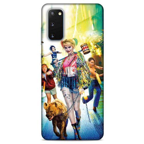 Samsung Galaxy S20 Uyumlu Kılıf Harley Quinn (32) Soft Silikon Kılıf Lavanta pembesi