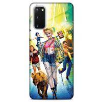 Samsung Galaxy S20 Uyumlu Kılıf Harley Quinn (32) Soft Silikon Kılıf Lavanta pembesi