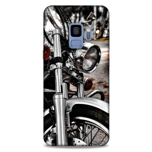 Samsung Galaxy S9 Uyumlu Kılıf Motorsiklet (49) Ultra Silikon Kılıf Harley