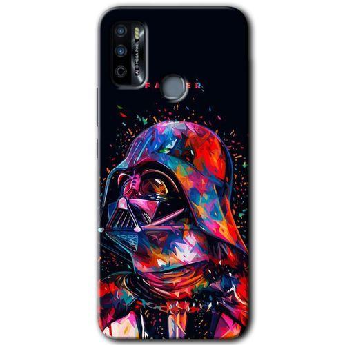 İnfinix Hot 9 Play Kılıf HD Desen Baskılı Arka Kapak - Father Vader