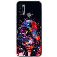 İnfinix Hot 9 Play Kılıf HD Desen Baskılı Arka Kapak - Father Vader