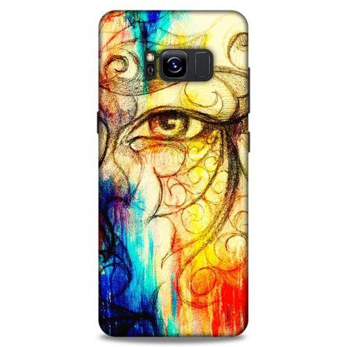 Lopard Samsung Galaxy S8 Uyumlu Kılıf Manipülasyon ☻ (33) Hybrid Kılıf Baskılı