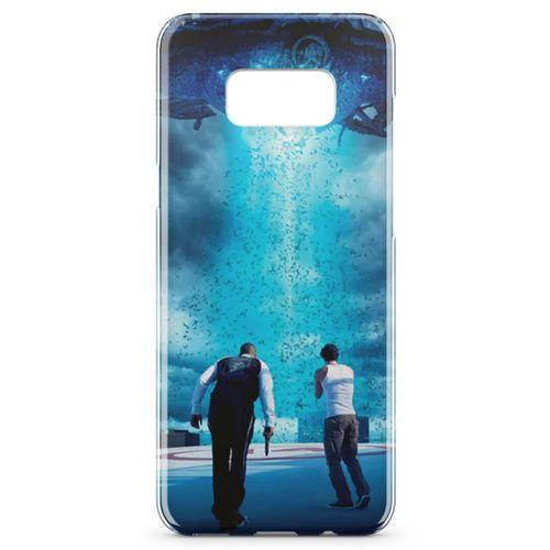 Samsung Galaxy S8 Kılıf Skyline Arka Kapak Koruma Desenli Full Koruyucu