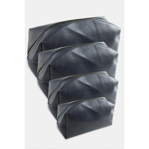 4 Adet El Tutmalı Makyaj Çantası