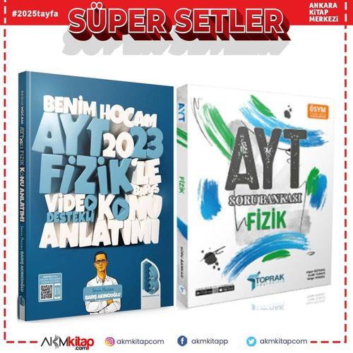 Benim Hocam 2023 AYT Fizik Konu ve Toprak Soru Bankası Seti 2 Kitap