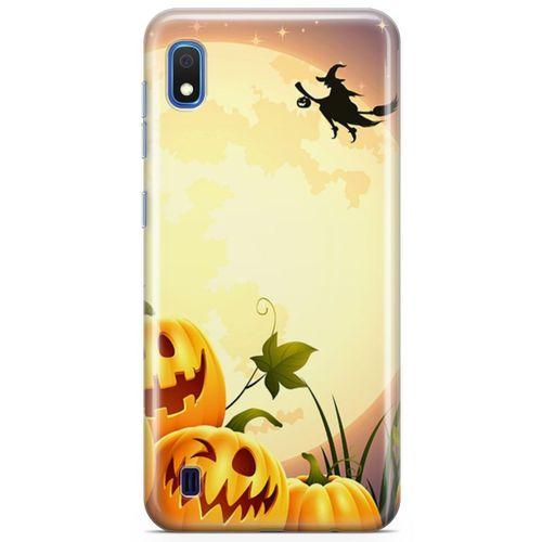Samsung Galaxy A10 Kılıf Cadı Balkabakları Arka Kapak Koruma Desenli Full Koruyucu