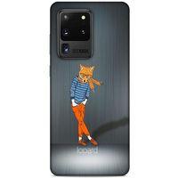 Samsung Galaxy S20 Ultra Kılıf FunnyMaX (48) Bumper Kılıf Turuncu Tilki