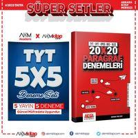 AKM Akademi TYT 5 li ve Paragraf Deneme Seti 2 Kitap