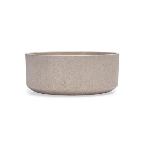 Beeztees DBL Köpek Mama Su Kabı, Bambu, Bej, 17cm, 800ml