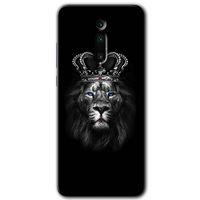 MRCİLETİSİM Xiaomi Mi 9T Kılıf Kapak - King Lion +Hayalet Ekran Yandan Gözükmez